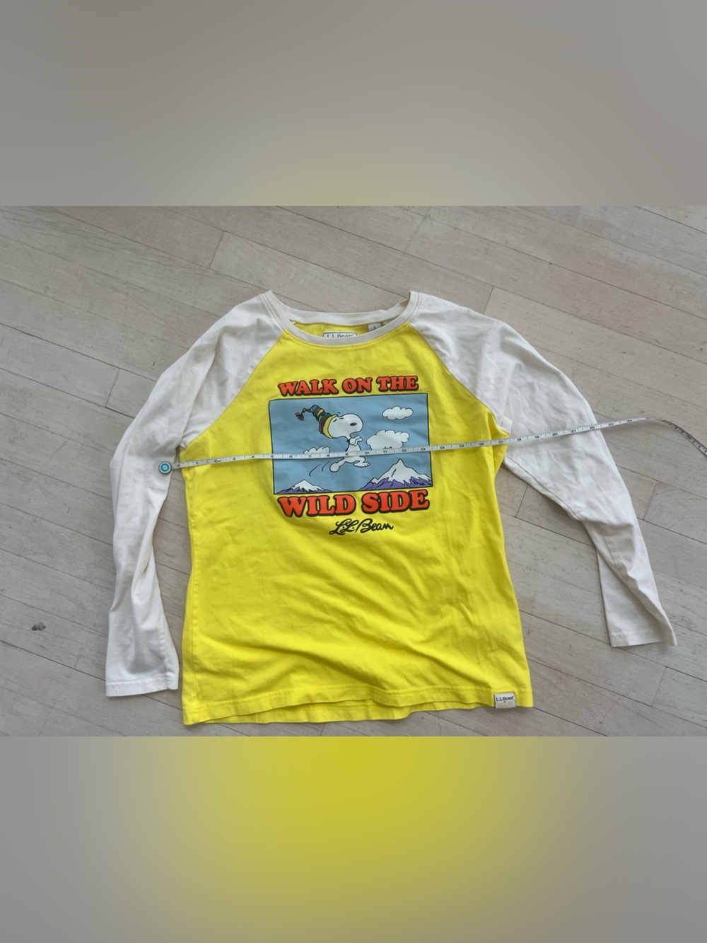 LL Bean x Peanuts Raglan Tee